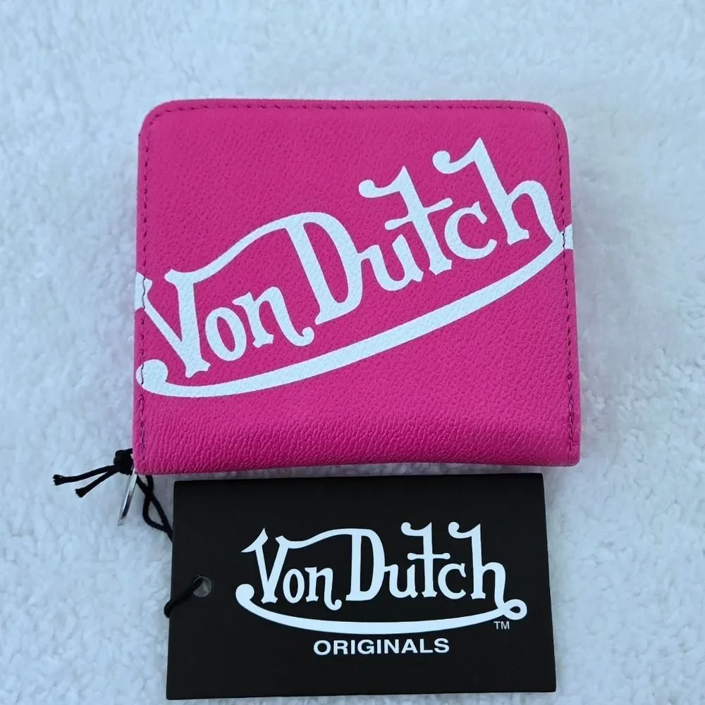 Von Dutch Hot🔥 Pink💕 Bifold✌️ Wallet - NWT